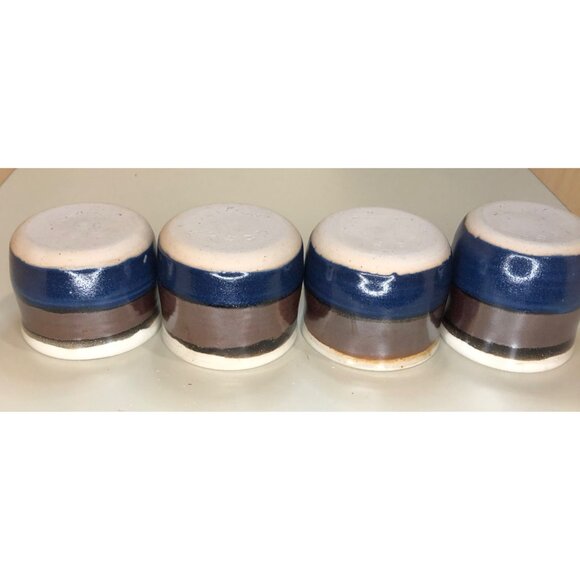 Hand-made Pottery Mugs/Baking Ramekins (Set of 4) 6 OZ - Picture 2 of 8